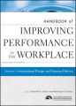 Handbook of Improving Performance in the Workplace, Instructional Design and Training Delivery