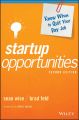 Startup Opportunities. Know When to Quit Your Day Job