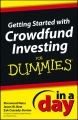 Getting Started with Crowdfund Investing In a Day For Dummies