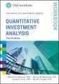 Quantitative Investment Analysis Workbook