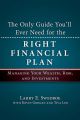 The Only Guide You'll Ever Need for the Right Financial Plan. Managing Your Wealth, Risk, and Investments