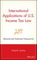 International Applications of U.S. Income Tax Law