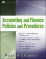 Accounting and Finance Policies and Procedures