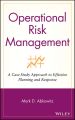 Operational Risk Management