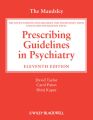 The Maudsley Prescribing Guidelines in Psychiatry