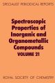 Spectroscopic Properties of Inorganic and Organometallic Compounds