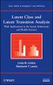 Latent Class and Latent Transition Analysis. With Applications in the Social, Behavioral, and Health Sciences