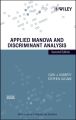 Applied MANOVA and Discriminant Analysis