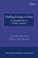 Finding Groups in Data