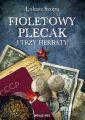 Fioletowy plecak i trzy herbaty