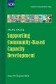 Supporting Community-Based Capacity Development