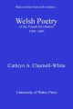 Welsh Poetry of the French Revolution 1789-1805