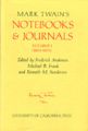 Mark Twain's Notebooks & Journals, Volume I