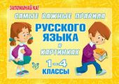 Самые важные правила русского языка в картинках. 1-4 классы