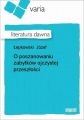 O poszanowaniu zabytkow ojczystej przeszlosci