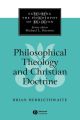 Philosophical Theology and Christian Doctrine