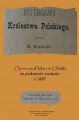 Rys geografii Krolestwa Polskiego 1887 opracowanie