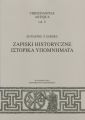 Christianitas Antiqua, vol. V. Zapiski historyczne