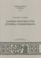 Christianitas Antiqua, vol. V. Zapiski historyczne