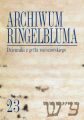 Archiwum Ringelbluma. Konspiracyjne Archiwum Getta Warszawy. Tom 23, Dzienniki z getta warszawskiego