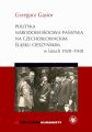 Polityka narodowosciowa panstwa na czechoslowackim Slasku Cieszynskim w latach 1920-1938