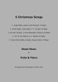 5 Christmas Songs - Sheet Music for Viola & Piano