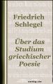 Uber das Studium der griechischen Poesie