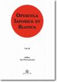 Opuscula Iaponica et Slavica  Vol. 2