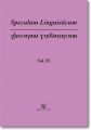 Speculum Linguisticum Vol. 4