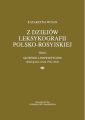 Z dziejow leksykografii polsko-rosyjskiej