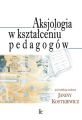 Aksjologia w ksztalceniu pedagogow