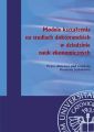 Modele ksztalcenia na studiach doktoranckich w dziedzinie nauk ekonomicznych