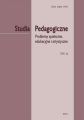 „Studia Pedagogiczne. Problemy spoleczne, edukacyjne i artystyczne” t. 26 „Studia Pedagogiczne. Problemy spoleczne, edukacyjne i artystyczne” t. 26