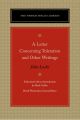 A Letter Concerning Toleration and Other Writings