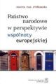 Panstwo narodowe w perspektywie wspolnoty europejskiej