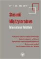 Stosunki Miedzynarodowe. International Relations 2014/1 (49)