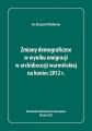 Zmiany demograficzne w wyniku emigracji w archidiecezji warminskiej na koniec 2012 roku