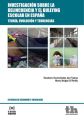 Investigacion sobre la delincuencia y el bullying escolar en Espana