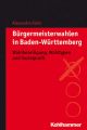 Burgermeisterwahlen in Baden-Wurttemberg