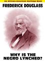 Why Is the Negro Lynched: An African-American Heritage Book
