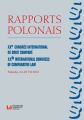 Rapports Polonais. XXe Congres International de Droit Compare
