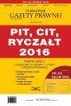 Podatki 2016/04 Podatki cz.2 PIT,CIT,Ryczalt 2016