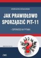Jak prawidlowo sporzadzic PIT-11  odpowiedzi na pytania