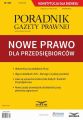 Nowe prawo dla przedsiebiorcow