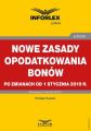 Nowe zasady opodatkowania bonow po zmianach od 1 stycznia 2019 r.