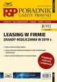 Leasing w firmie – zasady rozliczania w 2019 r.