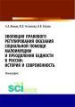 Эволюция правового регулирования оказания социальной помощи малоимущим и преодоления бедности в России. История и современность