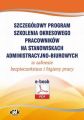 Szczegolowy program szkolenia okresowego pracownikow na stanowiskach administracyjno-biurowych w zakresie bezpieczenstwa i higieny pracy (e-book)