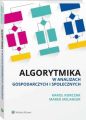 Algorytmika w analizach gospodarczych i spolecznych