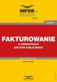 Fakturowanie w jednostkach sektora publicznego